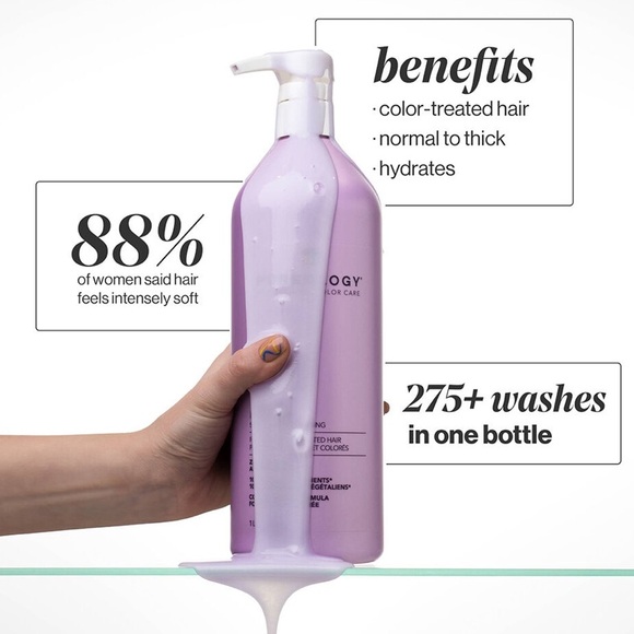 NWT Pureology Hydrate Shampoo Liter Bundle With Pump 33.8 oz. SEALED - Picture 2 of 12